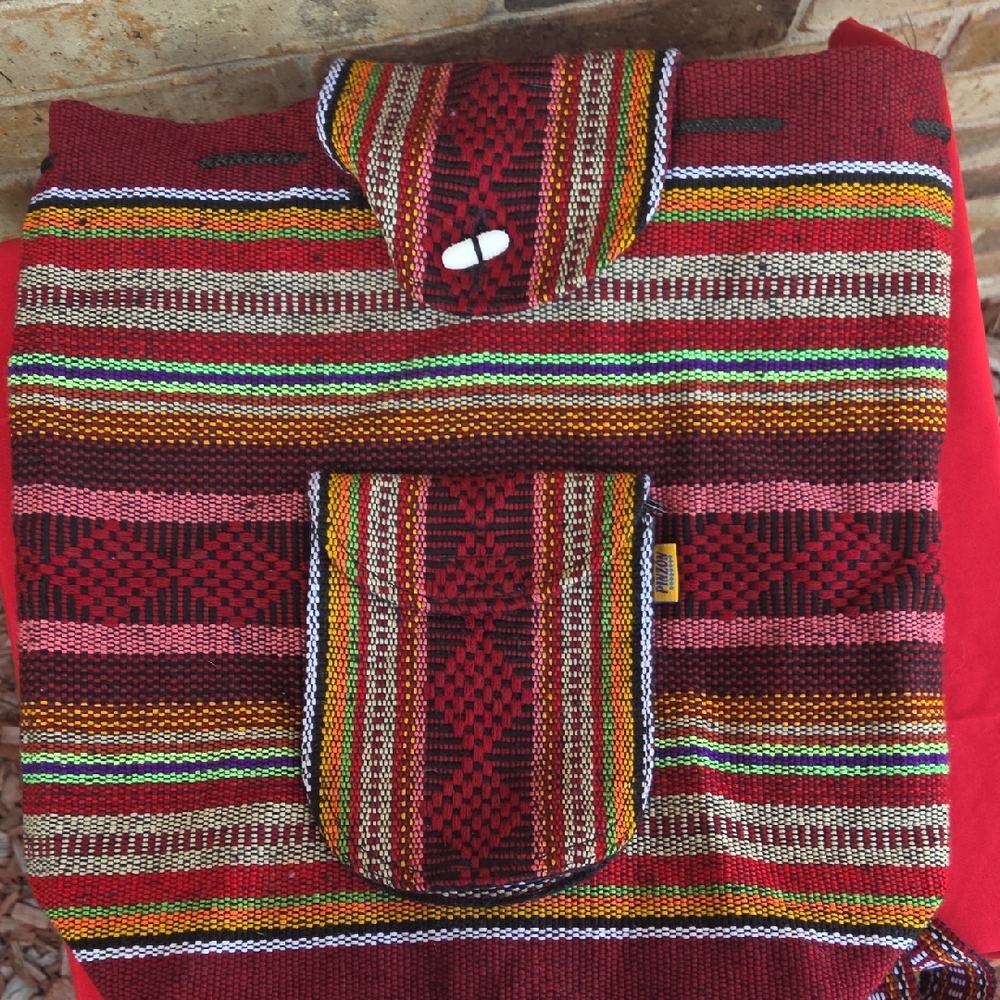 Pinzon Multicolor Striped Backpack - image 1